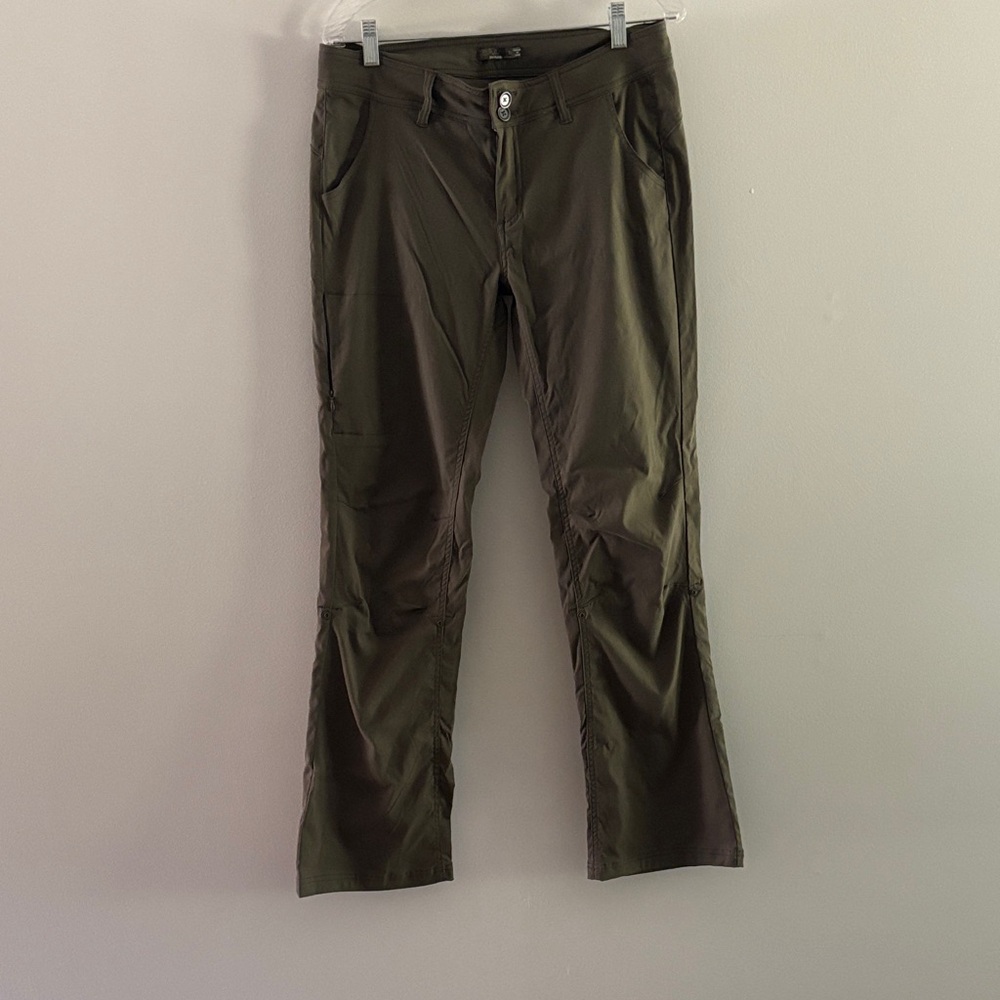 Prana women’s Olive Green adventure pants